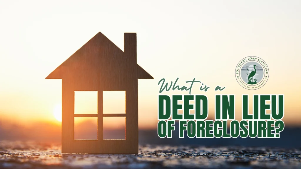 Deed in Lieu of Foreclosure